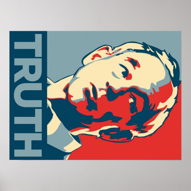 Pôster Cartaz da VERDADE de Ron Paul (Frente)