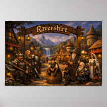 Cartaz da Vila de Ravenshire