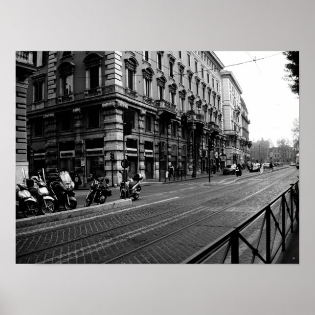 Poster Cartaz das Ruas Italianas (Frente)