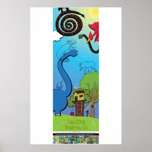 Poster Cartaz de 2026 - Cobras e dinossauros, oh meu!