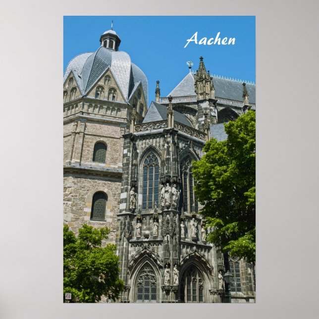 Poster Cartaz de Aachen (Frente)