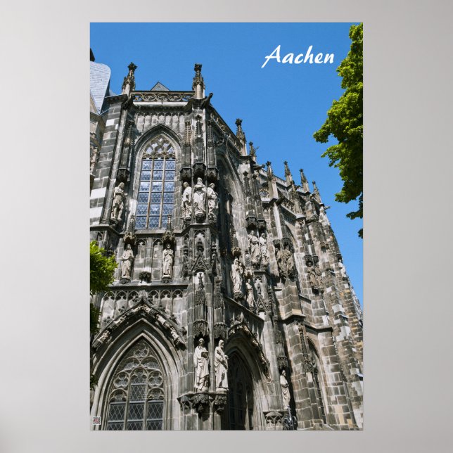 Poster Cartaz de Aachen (Frente)