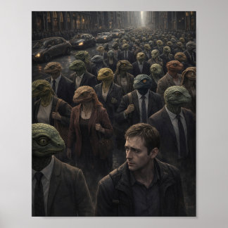 Poster Cartaz de Alone Among Another Evolution