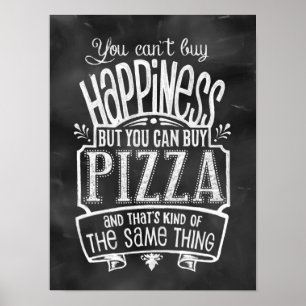 Poster Cartaz de Amante de Pizza