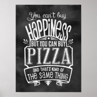 Poster Cartaz de Amante de Pizza