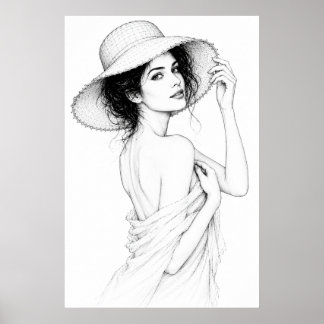Poster Cartaz de Anastasia Grace Lines