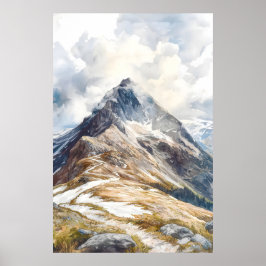 Poster Cartaz de aquarela Ben Nevis Aquarela 1