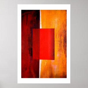 Pôster Cartaz de Arte Abstrata Moderna - Obras de Arte Mi
