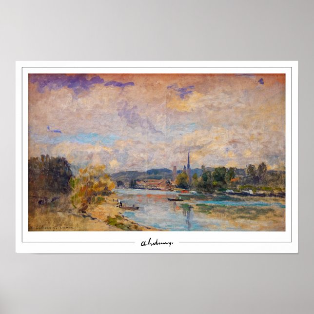Poster Cartaz de Arte Albert Lebourg Zedign #101 (Frente)