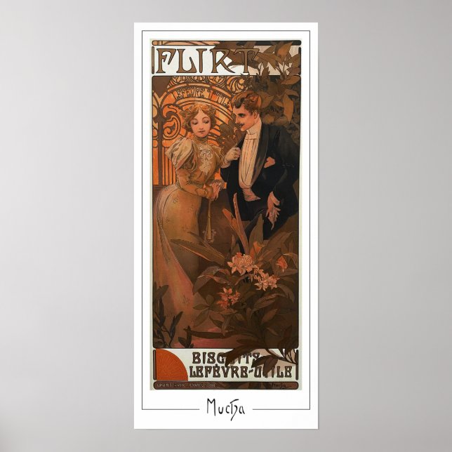 Poster Cartaz de Arte Alphonse Mucha Zedign #183 (Frente)