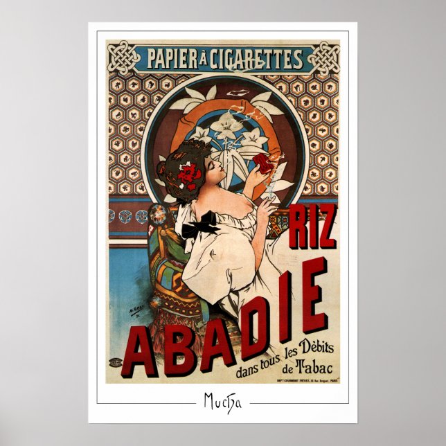 Poster Cartaz de Arte Alphonse Mucha Zedign #339 (Frente)