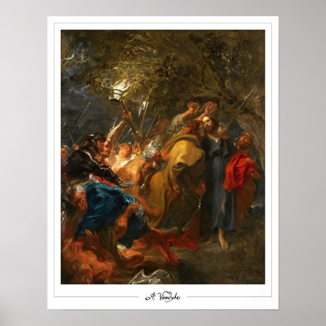 Poster Cartaz de Arte Anthony van Dyck Zedign #1 (Frente)