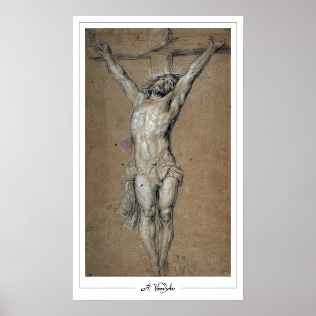 Poster Cartaz de Arte Anthony van Dyck Zedign #139 (Frente)
