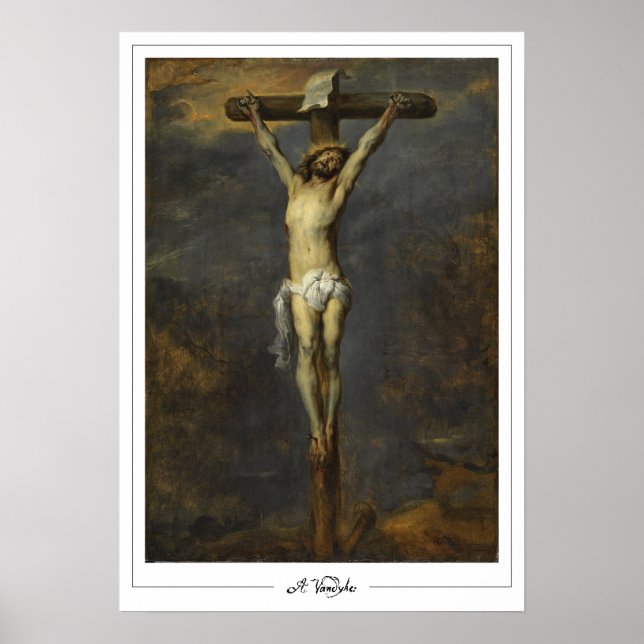 Poster Cartaz de Arte Anthony van Dyck Zedign #402 (Frente)
