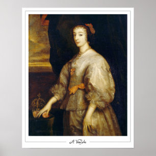 Poster Cartaz de Arte Anthony van Dyck Zedign #43