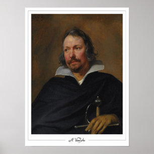 Poster Cartaz de Arte Anthony van Dyck Zedign #737