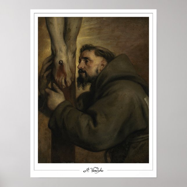 Poster Cartaz de Arte Anthony van Dyck Zedign #738 (Frente)