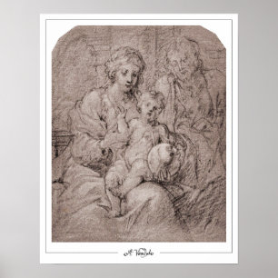 Poster Cartaz de Arte Anthony van Dyck Zedign #817