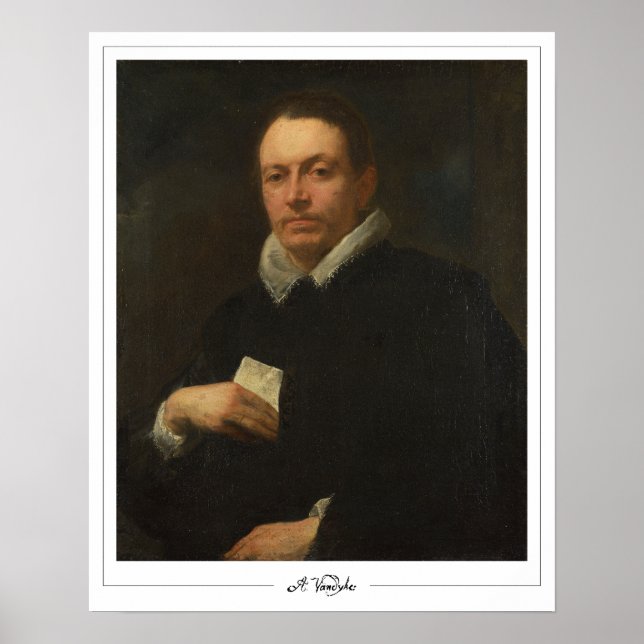 Poster Cartaz de Arte Anthony van Dyck Zedign #832 (Frente)