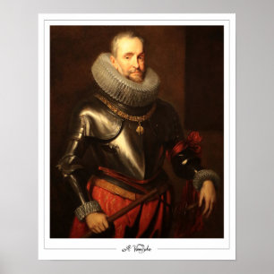 Poster Cartaz de Arte Anthony van Dyck Zedign #835