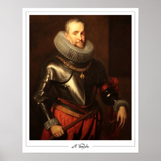 Poster Cartaz de Arte Anthony van Dyck Zedign #835 (Frente)