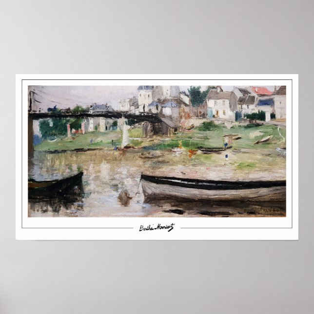 Poster Cartaz de Arte Berthe Morisot Zedign #321 (Frente)
