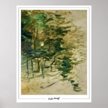 Cartaz de Arte Berthe Morisot Zedign #389