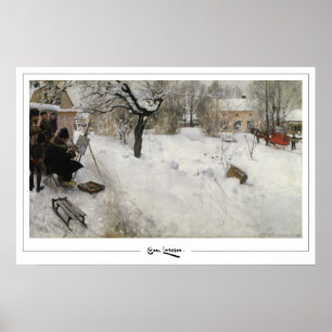 Poster Cartaz de Arte Carl Larsson Zedign #88