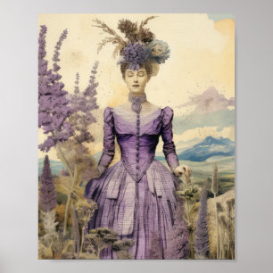 Poster Cartaz de Arte Celestial Mística Boho Witchy