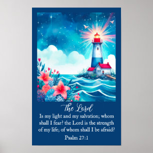 Poster Cartaz de Arte Cristã para Parede Farol