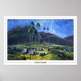 Poster Cartaz de arte de Emily Carr Zedign #3