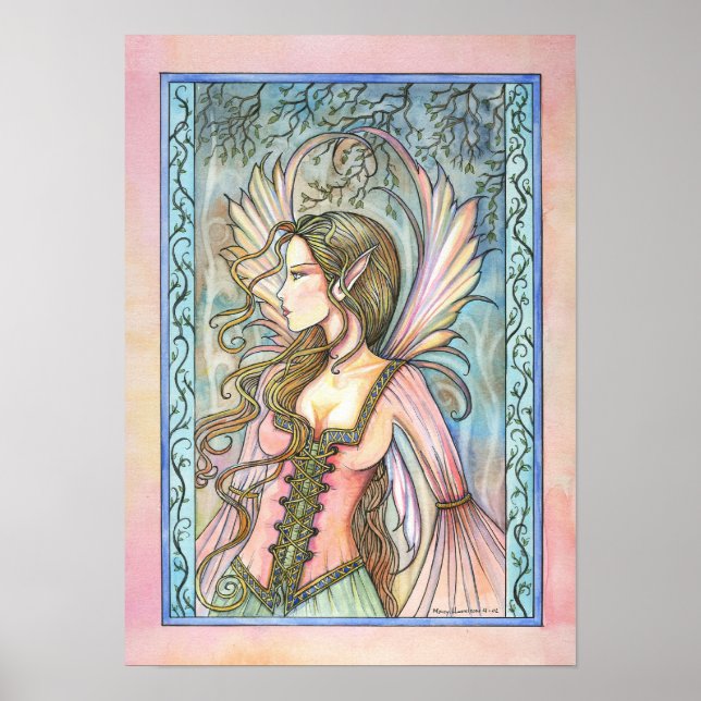 Pôster Cartaz de Arte de Fantasia de Fadas de Molly Harri (Frente)
