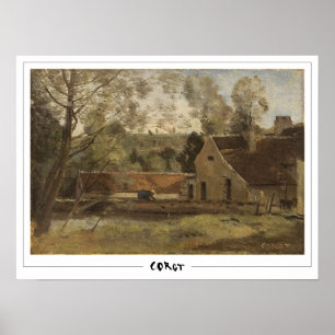 Poster Cartaz de Arte de Jean-Baptiste-Camille Corot #129