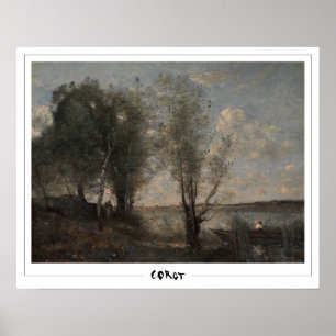 Poster Cartaz de Arte de Jean-Baptiste-Camille Corot #241