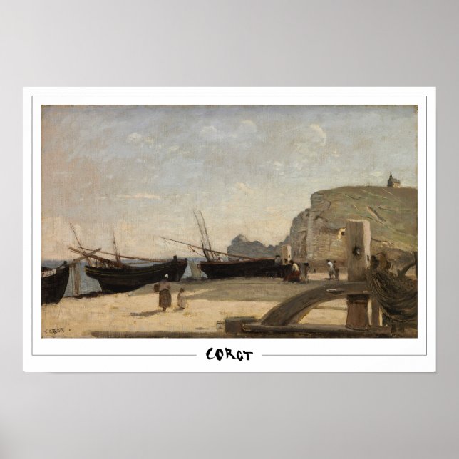 Poster Cartaz de Arte de Jean-Baptiste-Camille Corot #360 (Frente)