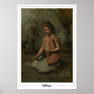 Poster Cartaz de Arte de Jean-Baptiste-Camille Corot #87