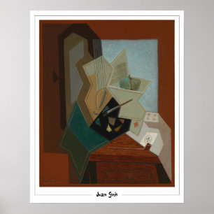 Poster Cartaz de Arte de Juan Gris Zedign #241