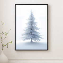 Poster Cartaz de Arte de Parede de Árvore de Natal