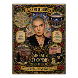 Pôster Cartaz de Arte de Parede Homenagem à Vintage Sinéa