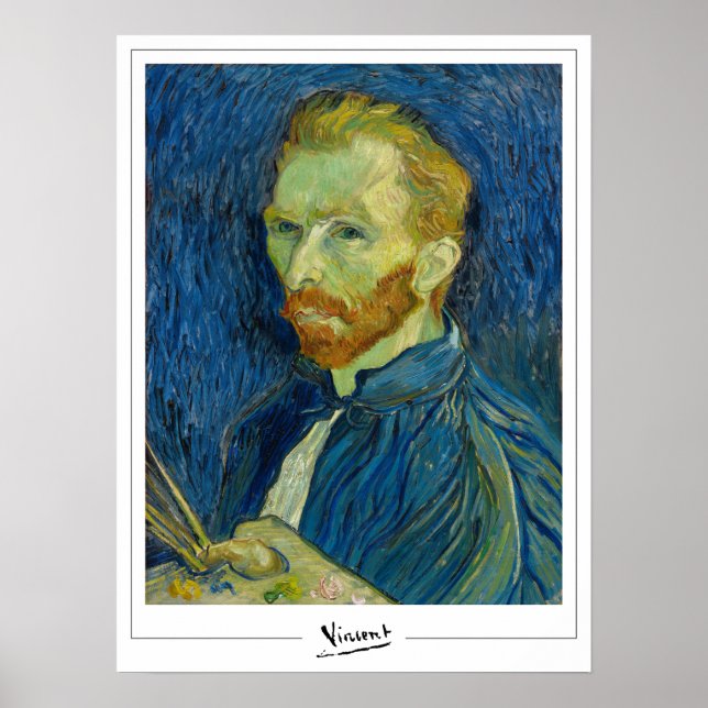 Poster Cartaz de Arte de Vincent Van Gogh Zedign #33 (Frente)