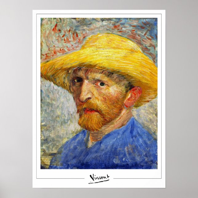 Poster Cartaz de Arte de Vincent Van Gogh Zedign #49 (Frente)
