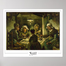 Cartaz de Arte de Vincent Van Gogh Zedign #56