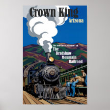Cartaz de Arte do Bradshaw Mountain Railroad