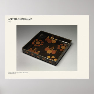 Poster Cartaz de Arte do Japão Azuchi–Momoyama