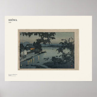 Poster Cartaz de Arte do Japão Shōwa