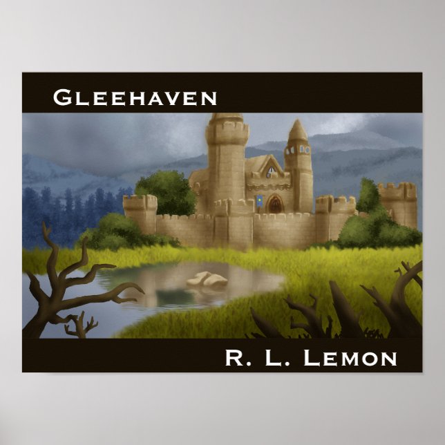 Poster Cartaz de Arte do Reino de Gleehaven (Frente)