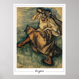 Poster Cartaz de Arte Edgar Degas Zedign #285-2