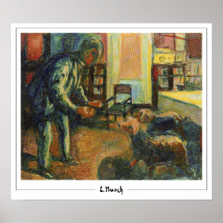 Poster Cartaz de Arte Edvard Munch Zedign #13-3
