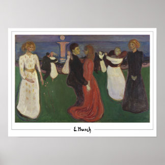 Poster Cartaz de Arte Edvard Munch Zedign #193-3