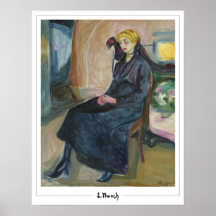 Poster Cartaz de Arte Edvard Munch Zedign #427-3